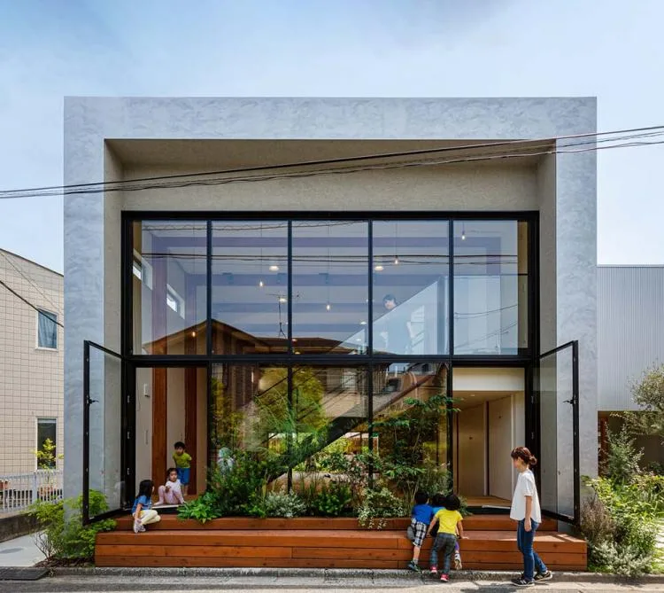 BIM Architecture | AKN Nursery, Akishino City Forest House/Hibino Design+Youji no Shiro