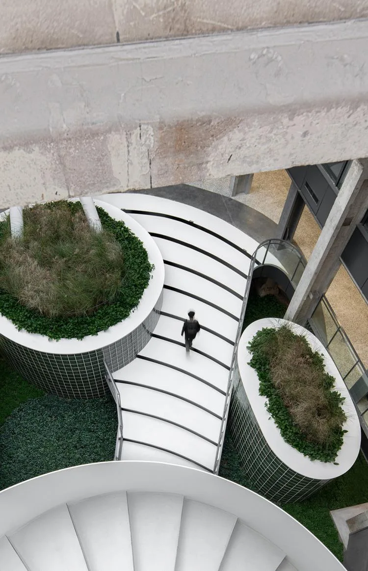 BIM Architecture | Old Factory Turning into New Garden - Zhongguancun Digital Innovation Industry Base/QUCESS Stone Cleaning Design