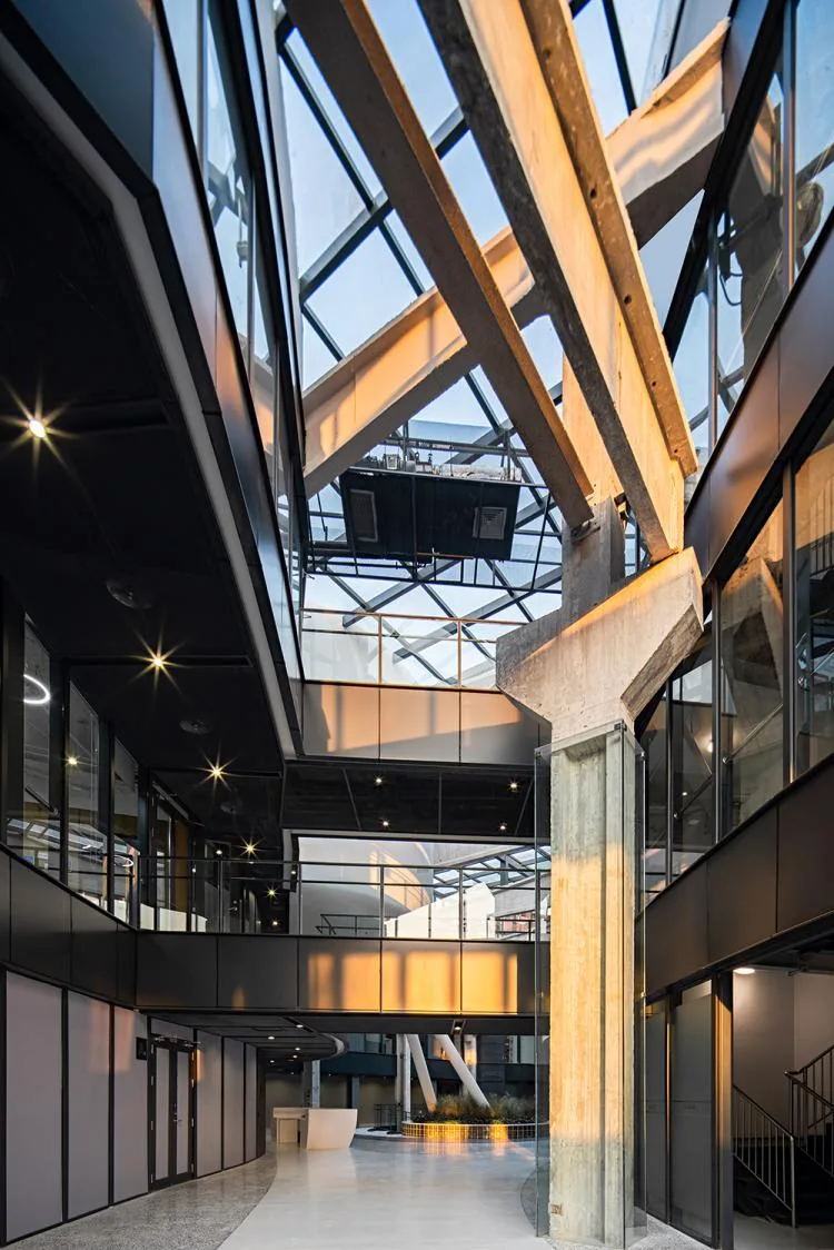BIM Architecture | Old Factory Turning into New Garden - Zhongguancun Digital Innovation Industry Base/QUCESS Stone Cleaning Design