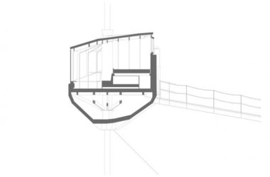 BIM Architecture: Norwegian 'Bird's Nest' Style Hut Supported by a Tree Trunk in a 15㎡ Space | Helen & Hard-BIM WORLD
