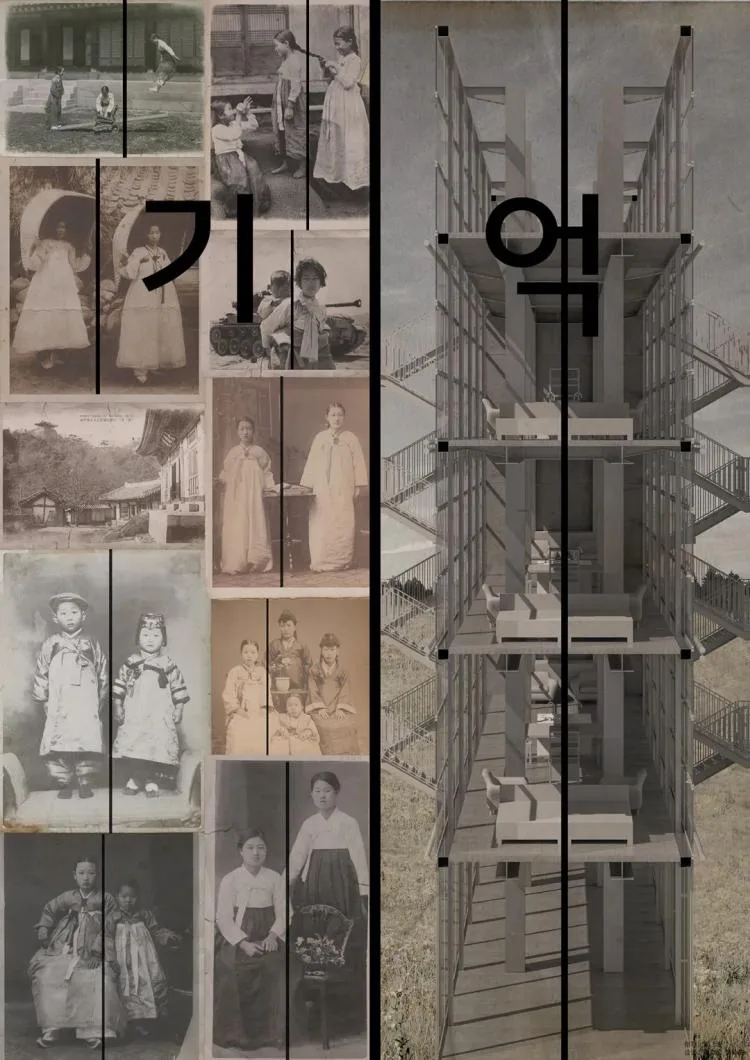 BIM Architecture | A third year project from the Department of Architecture at Zhejiang University, with each display board comparable to a movie poster