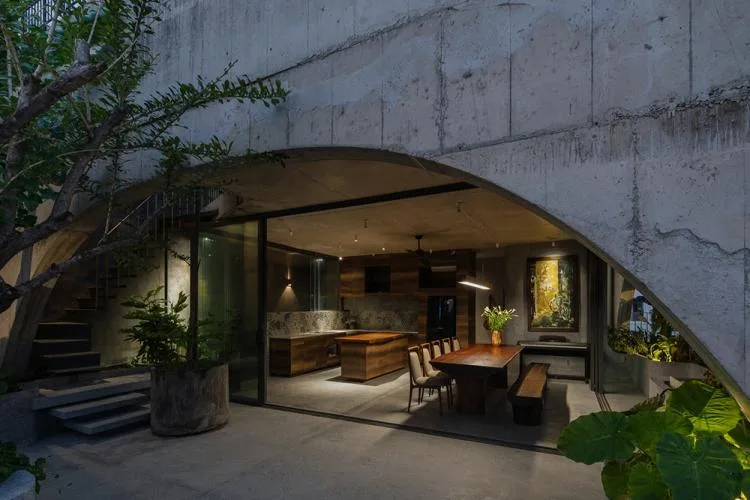 BIM Architecture | Ho Chi Minh City Flower Lady's Home, a cluster of natural green in the original/H.2