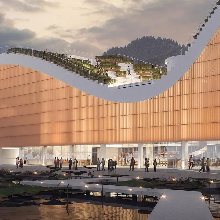 BIM Architecture | Penda China's New Work: Zhuhai's New Landmark 'Lotus'