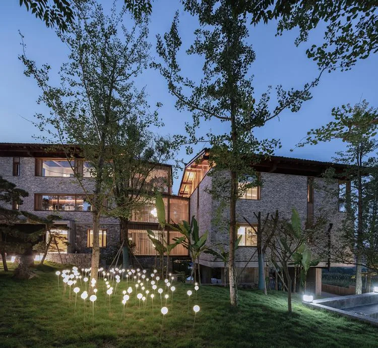 BIM Architecture | Ma'ershan Village · Linyushanfang Homestay Hotel, Zhangjiajie/Jianlin Architectural Design Firm, Hunan