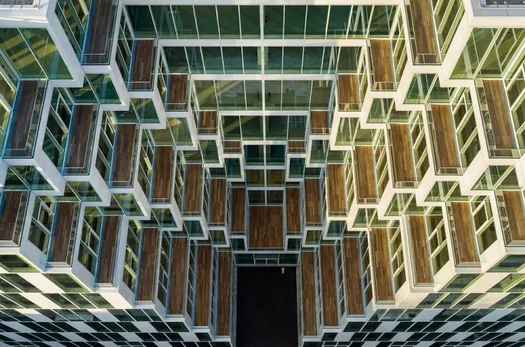 BIM Architecture | Progressive Facade, Berlin Overtown Complex UP! Berlin/JASPER Architects