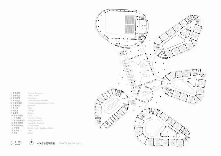 BIM Architecture | Haikou Jiangdong Huandao Experimental School/Ji · Architectural Firm (TAO)