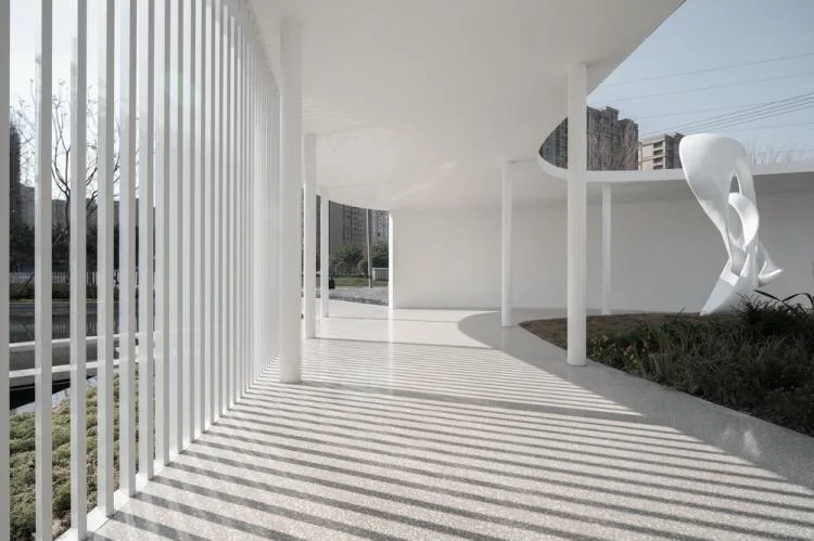 BIM Architecture | Su Po Art Gallery/Small Hidden Architecture - Corridor Bridge Imagery, a Picture of Light and Shadow
