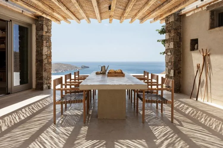 BIM Architecture | A Stone Wall Cabin Hidden in the Mountains of Serives, Greece