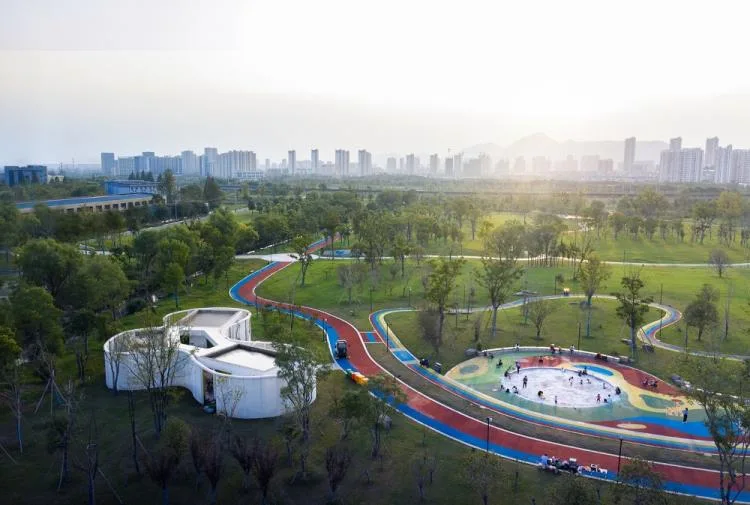 BIM Architecture | Rest Station/Landscape Design of Linping Sports Park