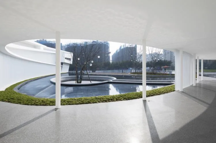 BIM Architecture | Su Po Art Gallery/Small Hidden Architecture - Corridor Bridge Imagery, a Picture of Light and Shadow