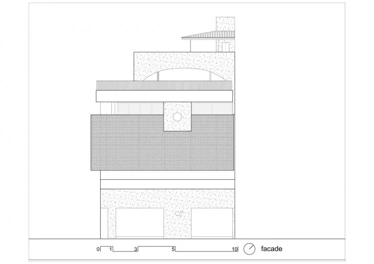 BIM Architecture | Ho Chi Minh City Flower Lady's Home, a cluster of natural green in the original/H.2