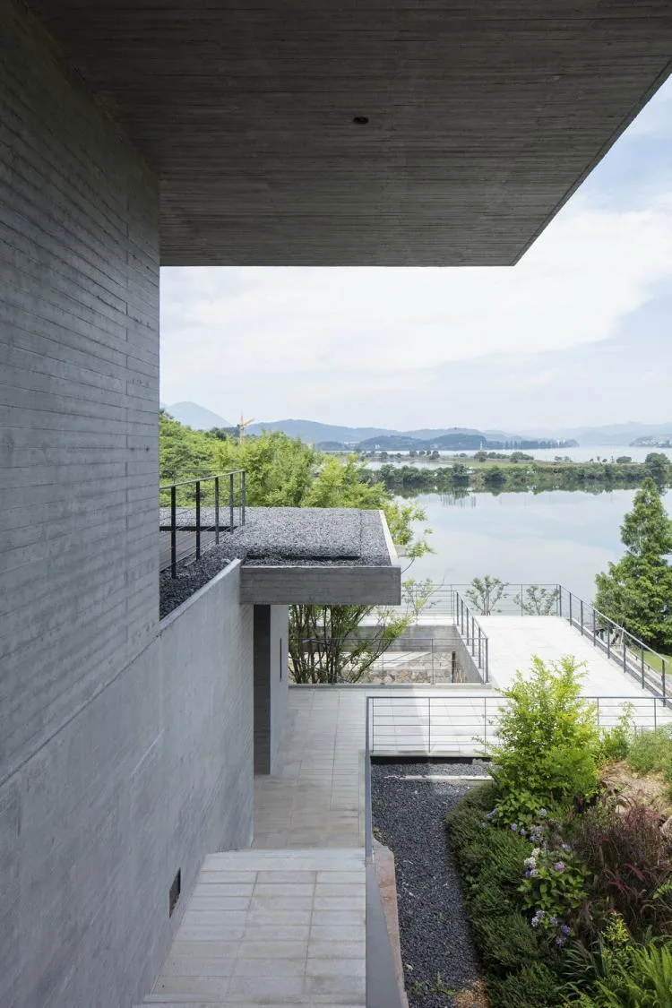 BIM Architecture | Defined Landscape: Fishing Village Tea House/Meng Fanhao - ad x line+