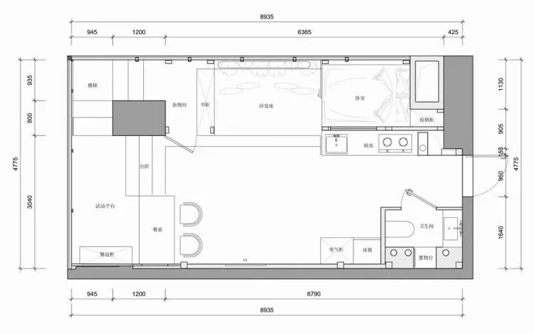 BIM Architecture | Bridge House Loft Commercial and Residential Apartment/Theater Architecture Design