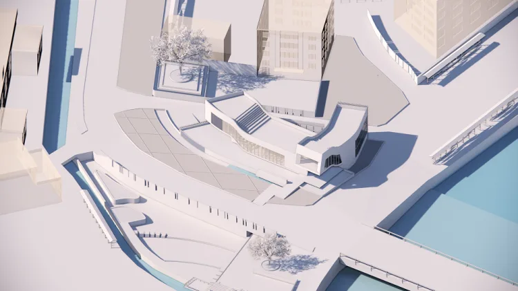 BIM Architecture | Rui'an Huling Hot Spring Exhibition Hall/Zhongsheng Design Group Co., Ltd. - Wu Yanwei Design Studio