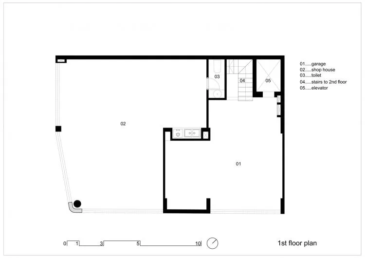 BIM Architecture | Ho Chi Minh City Flower Lady's Home, a cluster of natural green in the original/H.2