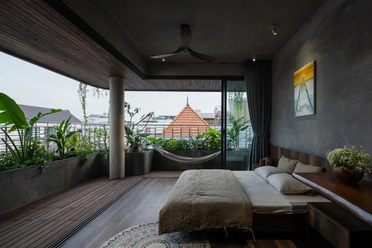BIM Architecture | Ho Chi Minh City Flower Lady's Home, a cluster of natural green in the original/H.2