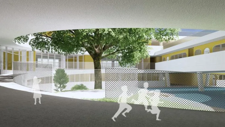 BIM Architecture | Haikou Jiangdong Huandao Experimental School/Ji · Architectural Firm (TAO)