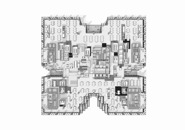 BIM Architecture | Progressive Facade, Berlin Overtown Complex UP! Berlin/JASPER Architects