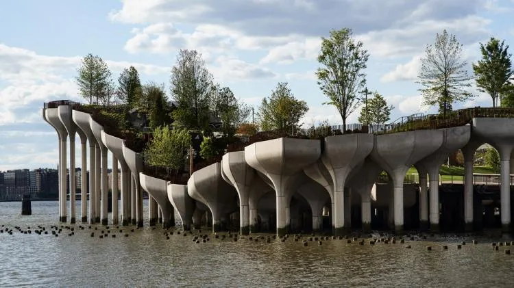 BIM Architecture | Genius Architect Heatherwick's New Work: Hudson River Island Park/Heatherwick Studio