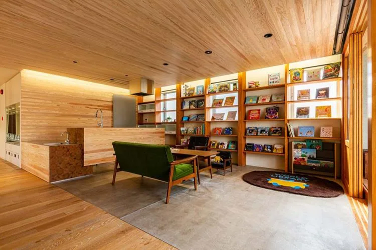 BIM Architecture | AKN Nursery, Akishino City Forest House/Hibino Design+Youji no Shiro