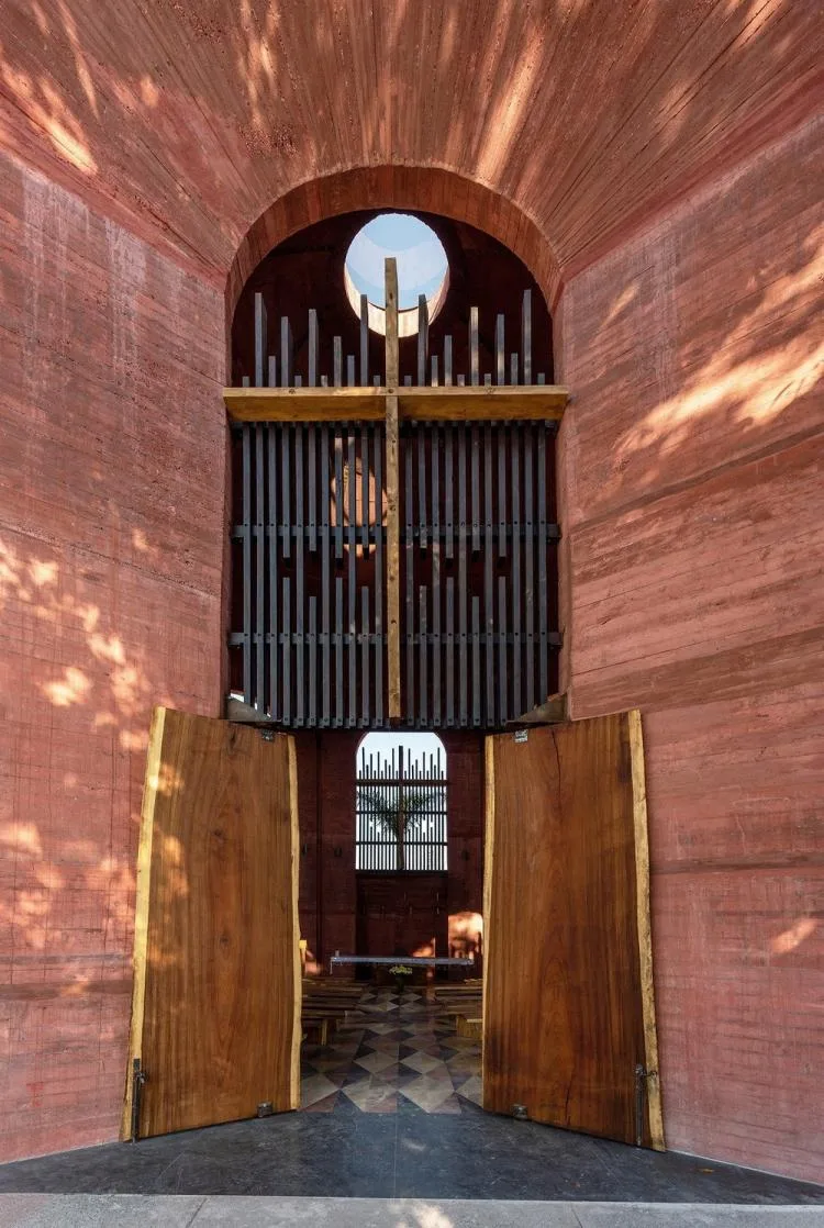 BIM Architecture | Post Disaster Reconstruction in Jojutla | Holy Cross Church/Taller de Arquitectura X, Mexico