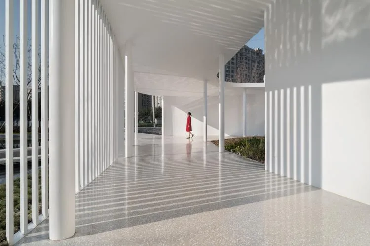 BIM Architecture | Su Po Art Gallery/Small Hidden Architecture - Corridor Bridge Imagery, a Picture of Light and Shadow