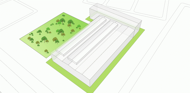 BIM Architecture | Old Factory Turning into New Garden - Zhongguancun Digital Innovation Industry Base/QUCESS Stone Cleaning Design
