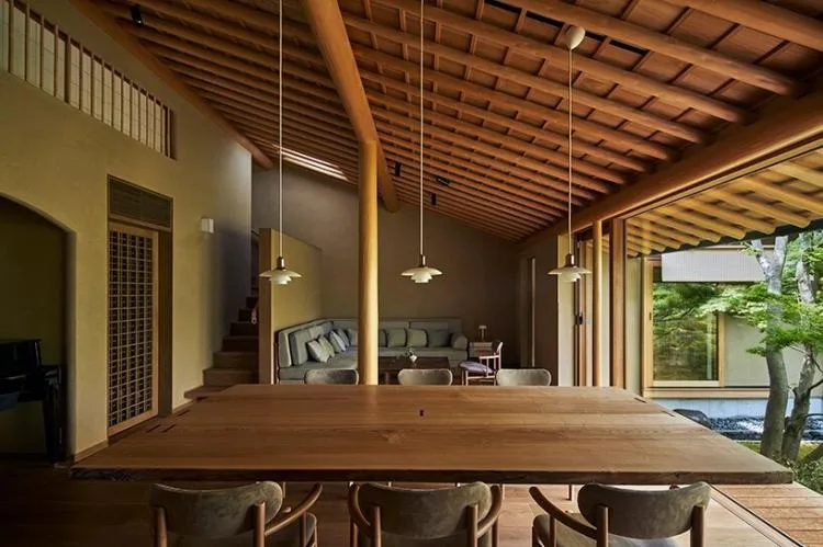 BIM Architecture | Kyoto Sacred Stone House, Japanese Courtyard Landscape/Nakamura Taki&Co; NAP Office