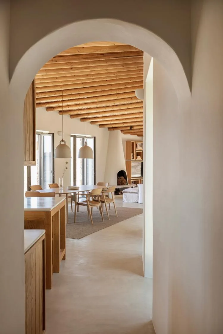 BIM Architecture | A Stone Wall Cabin Hidden in the Mountains of Serives, Greece