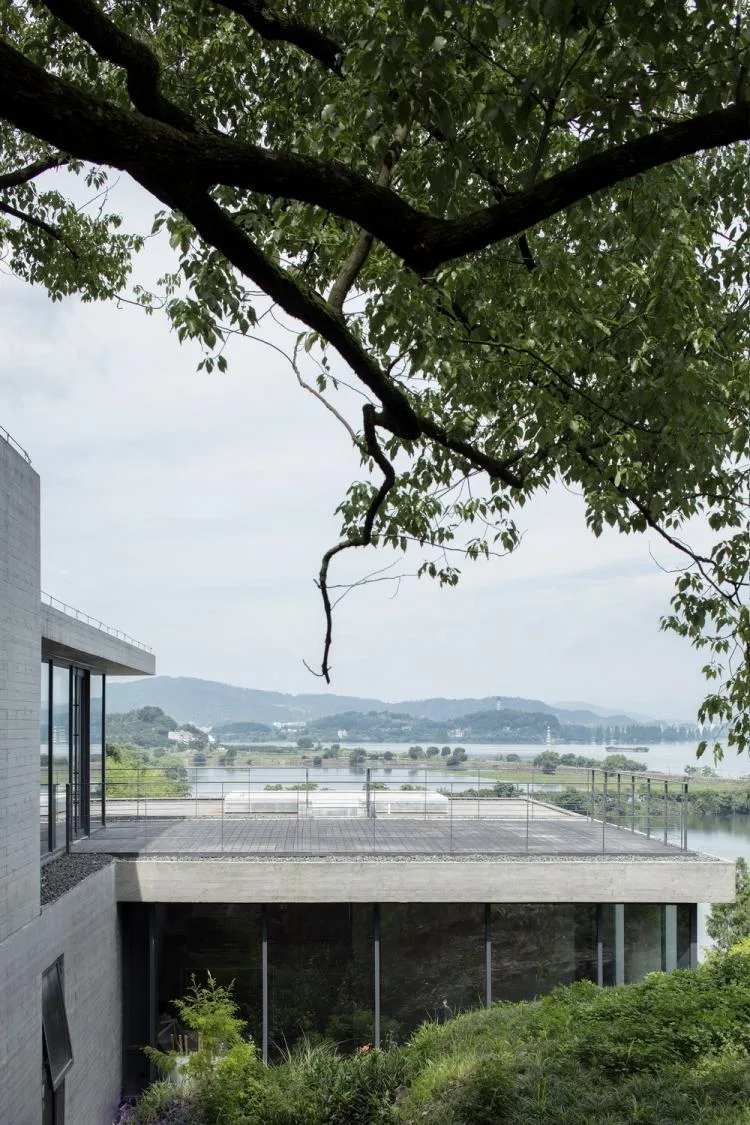 BIM Architecture | Defined Landscape: Fishing Village Tea House/Meng Fanhao - ad x line+