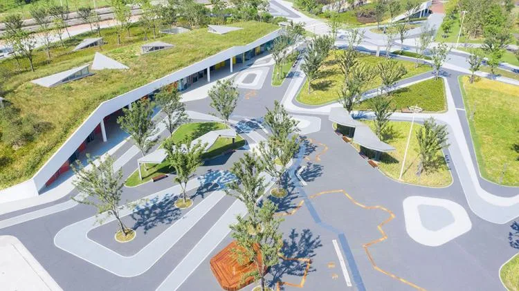 BIM Architecture | Jiangyin Binjiang Park China, Jiangsu/BAU Architecture and Urban Design Firm
