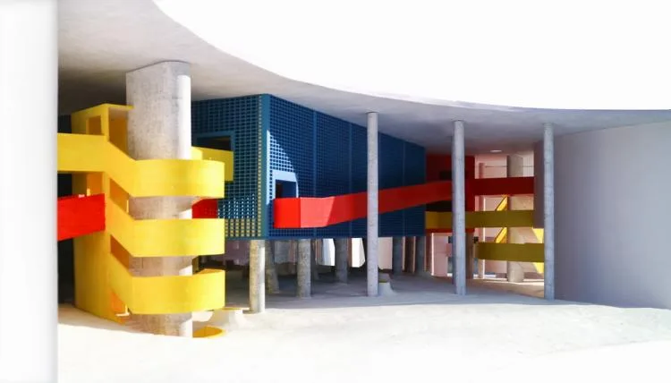 BIM Architecture | Haikou Jiangdong Huandao Experimental School/Ji · Architectural Firm (TAO)