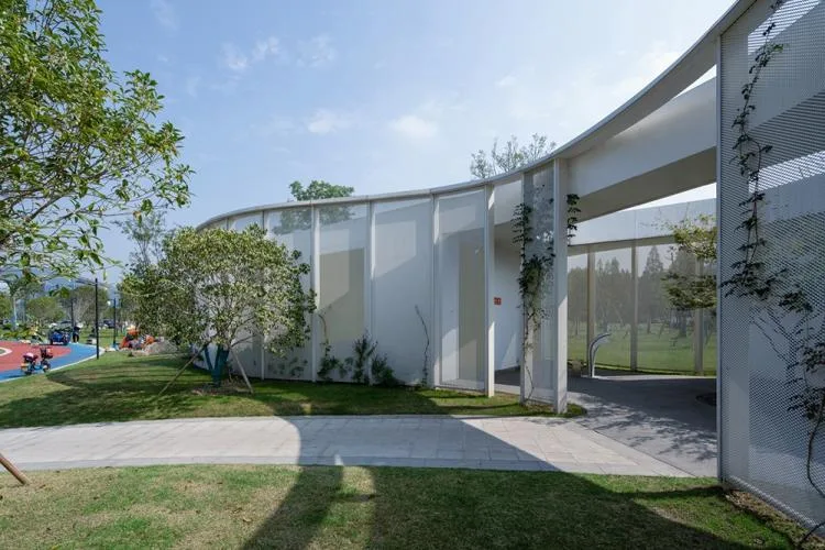 BIM Architecture | Rest Station/Landscape Design of Linping Sports Park