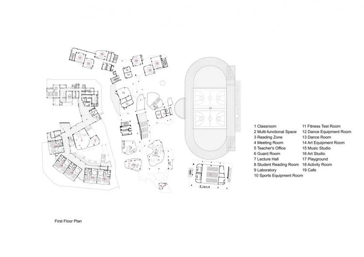 BIM Architecture | Chengdu Luhu Hamilton Primary School and Kindergarten/Non Search Architecture