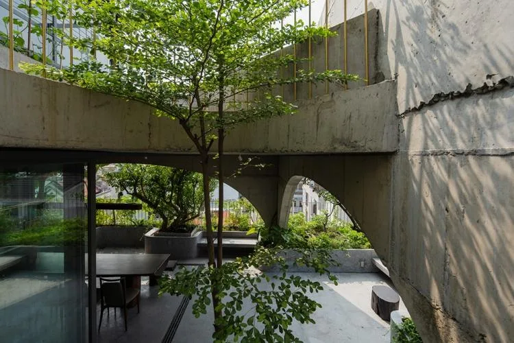 BIM Architecture | Ho Chi Minh City Flower Lady's Home, a cluster of natural green in the original/H.2