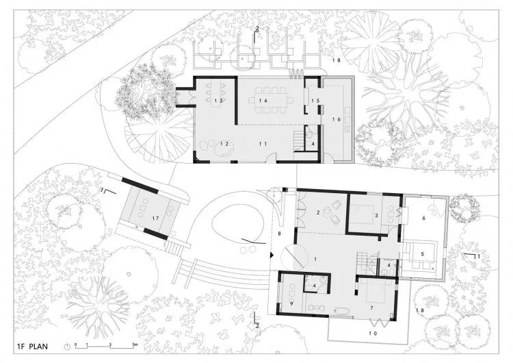 BIM Architecture | Wuhan Donghuluan She/Wang Chong Studio