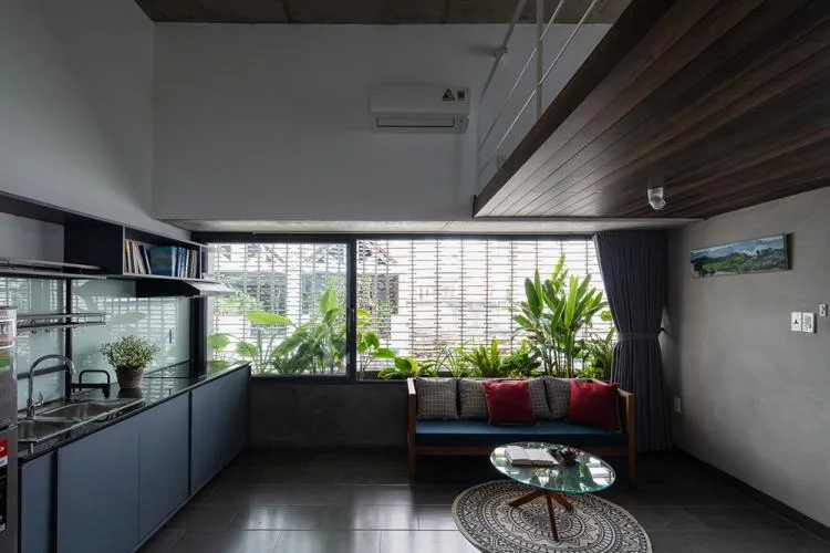 BIM Architecture | Ho Chi Minh City Flower Lady's Home, a cluster of natural green in the original/H.2