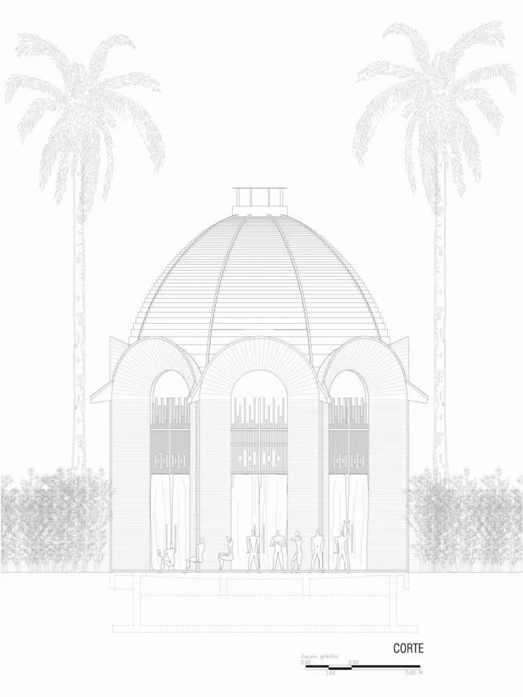 BIM Architecture | Post Disaster Reconstruction in Jojutla | Holy Cross Church/Taller de Arquitectura X, Mexico