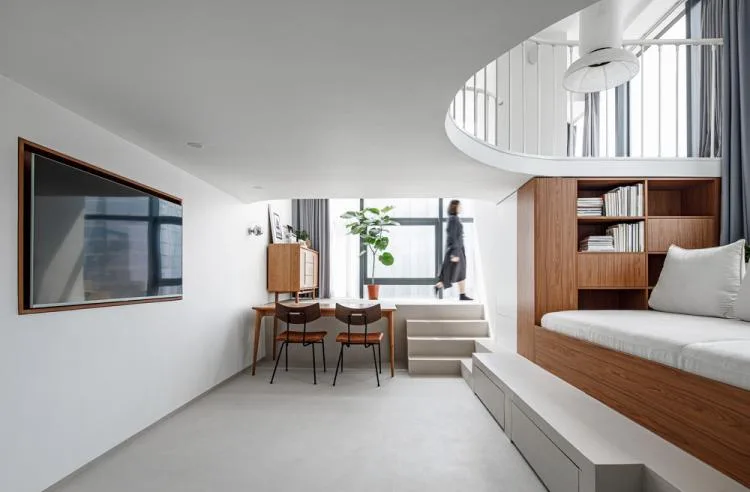 BIM Architecture | Bridge House Loft Commercial and Residential Apartment/Theater Architecture Design