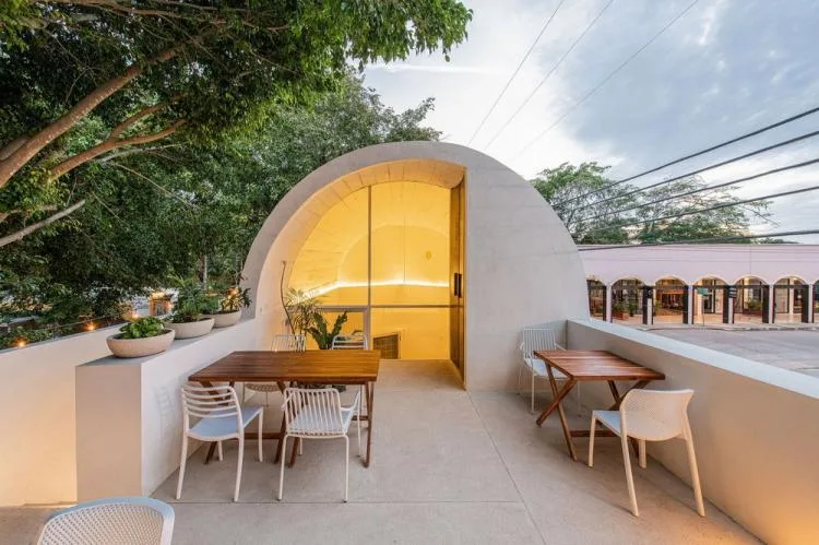 BIM Architecture | Half Dome Renovation Restaurant Al Modar/TACO Taller de arquitectura contextual