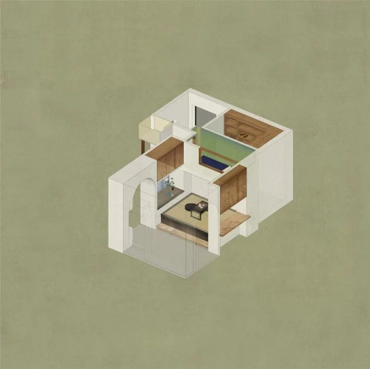 BIM Architecture | Stacked House: Teacher Gao's Home 1 #/Jin Qiuye Architecture Studio