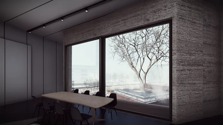 BIM Architecture | Rui'an Huling Hot Spring Exhibition Hall/Zhongsheng Design Group Co., Ltd. - Wu Yanwei Design Studio