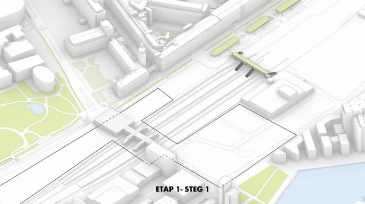 BIM Architecture | Integrated Transportation Hub/BIG with One Leaf Roof