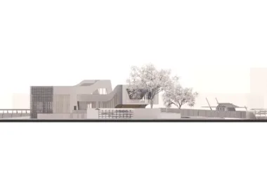 BIM Architecture: Rui'an Huling Hot Spring Exhibition Hall by Zhongsheng Design Group – Wu Yanwei Studio-BIM WORLD