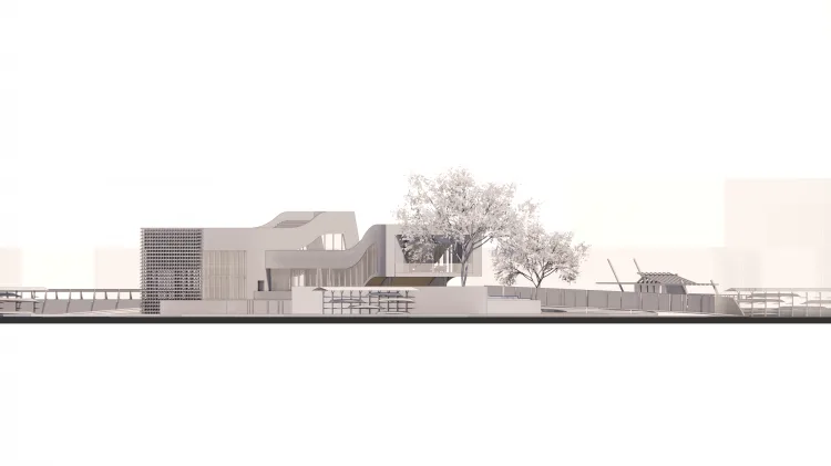 BIM Architecture | Rui'an Huling Hot Spring Exhibition Hall/Zhongsheng Design Group Co., Ltd. - Wu Yanwei Design Studio