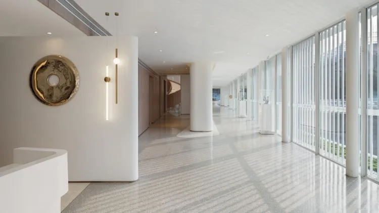 BIM Architecture | Su Po Art Gallery/Small Hidden Architecture - Corridor Bridge Imagery, a Picture of Light and Shadow