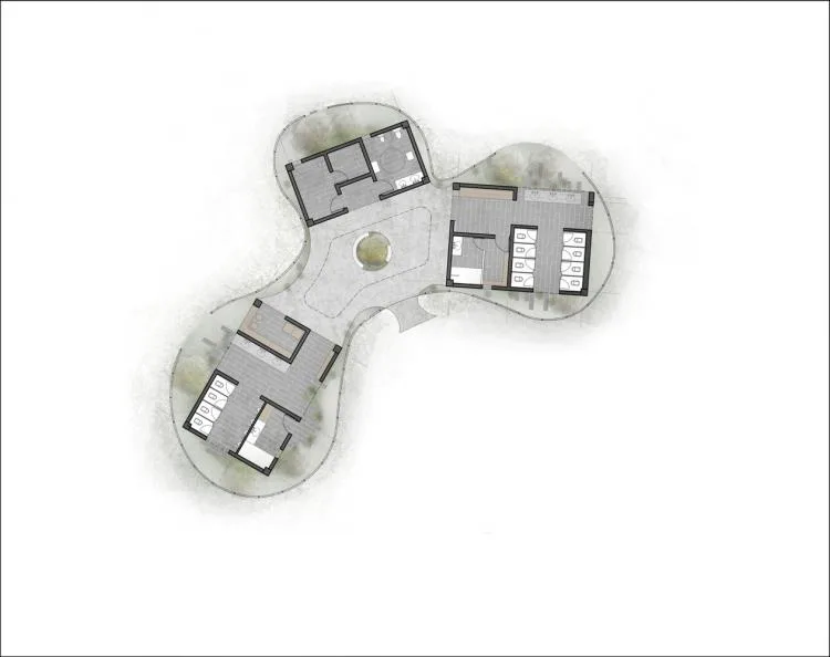 BIM Architecture | Rest Station/Landscape Design of Linping Sports Park