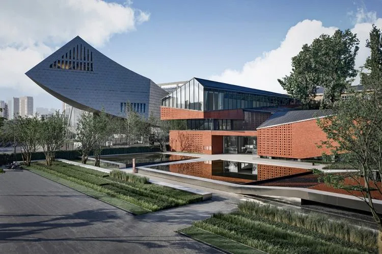 BIM Architecture | Wuhan National Industrial Site Hanyang Iron Factory Renovation Pilot Zone Design: Rongchuang 1890 | Nissin Design