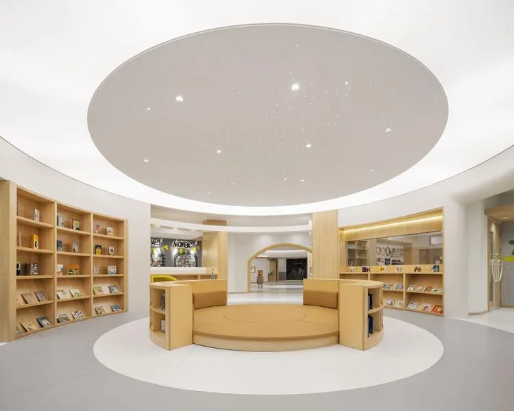 BIM Architecture | Guancui International Kindergarten, Open Children's Exploration Teaching Space/VMDPE Roundway Design