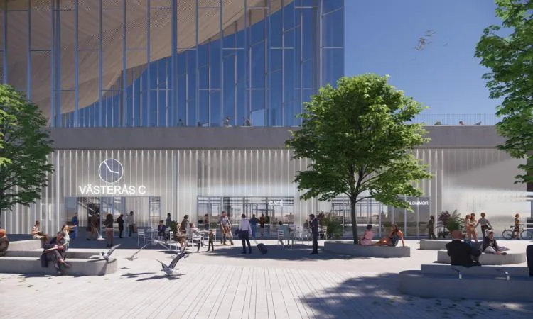 BIM Architecture | Integrated Transportation Hub/BIG with One Leaf Roof